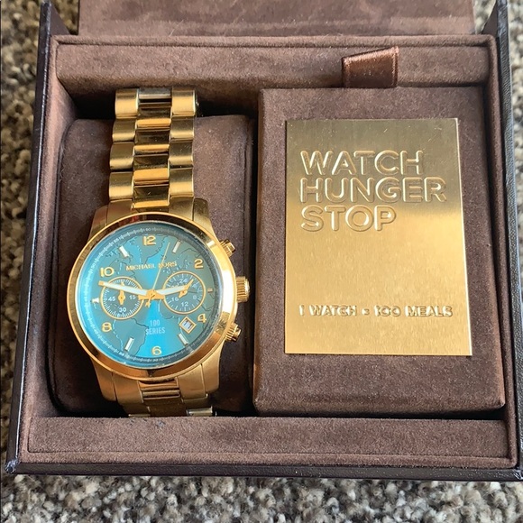 Michael Kors Accessories - Gold Michael Kors Hunger series watch